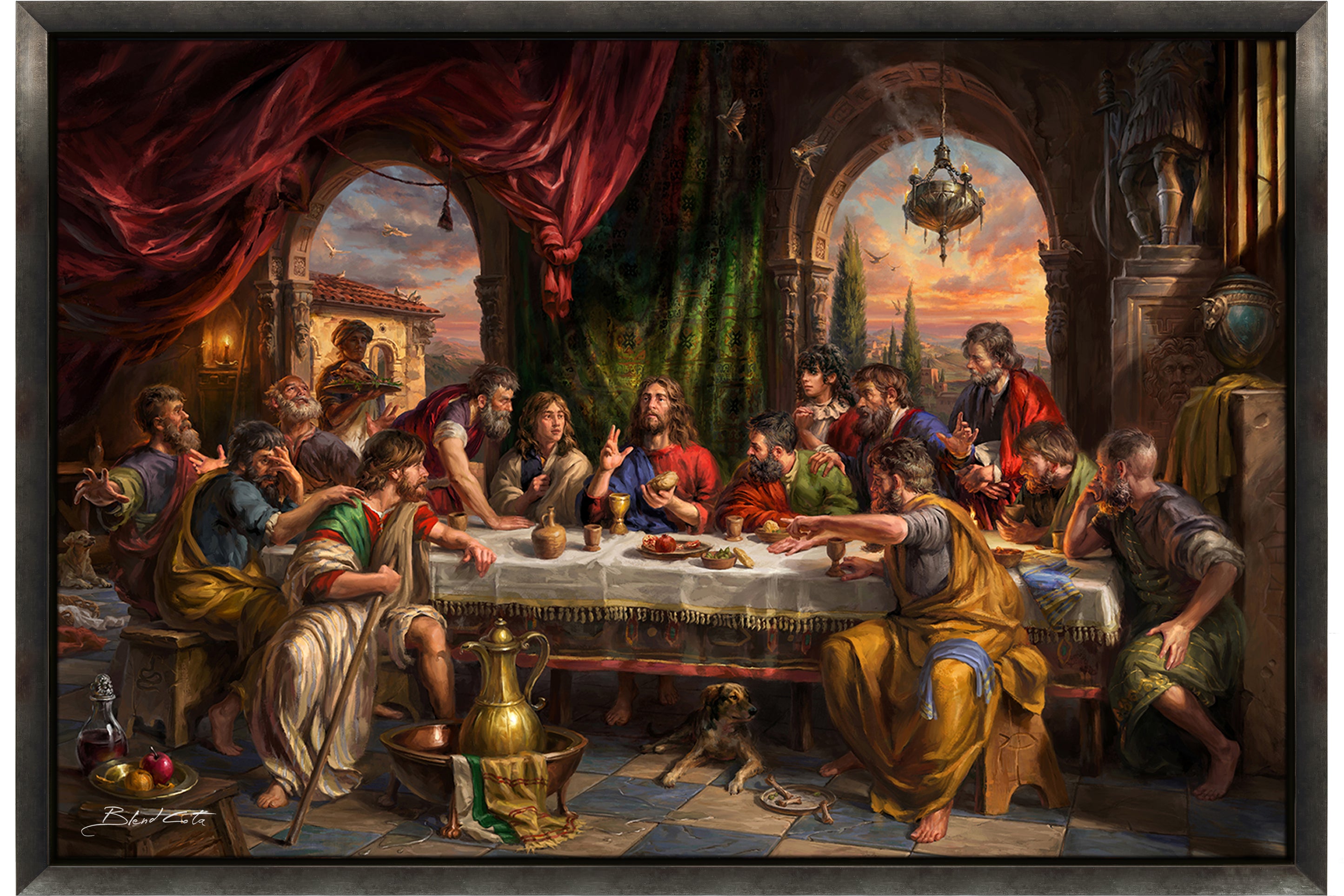 
                  
                    The Last Supper (Original Painting)
                  
                