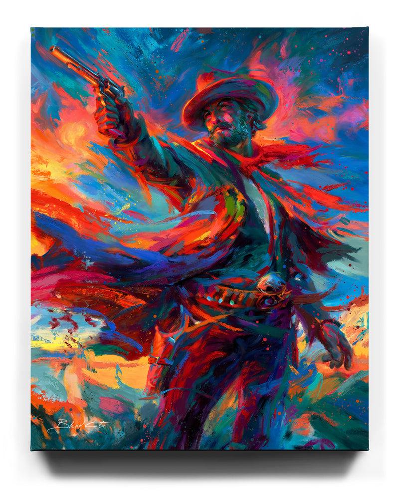 
                  
                    The Gunslinger (Limited Edition Canvas)
                  
                