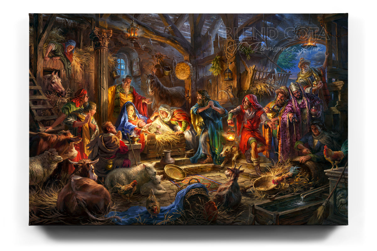 Nativitas (Limited Edition Canvas) - Blend Cota Studios