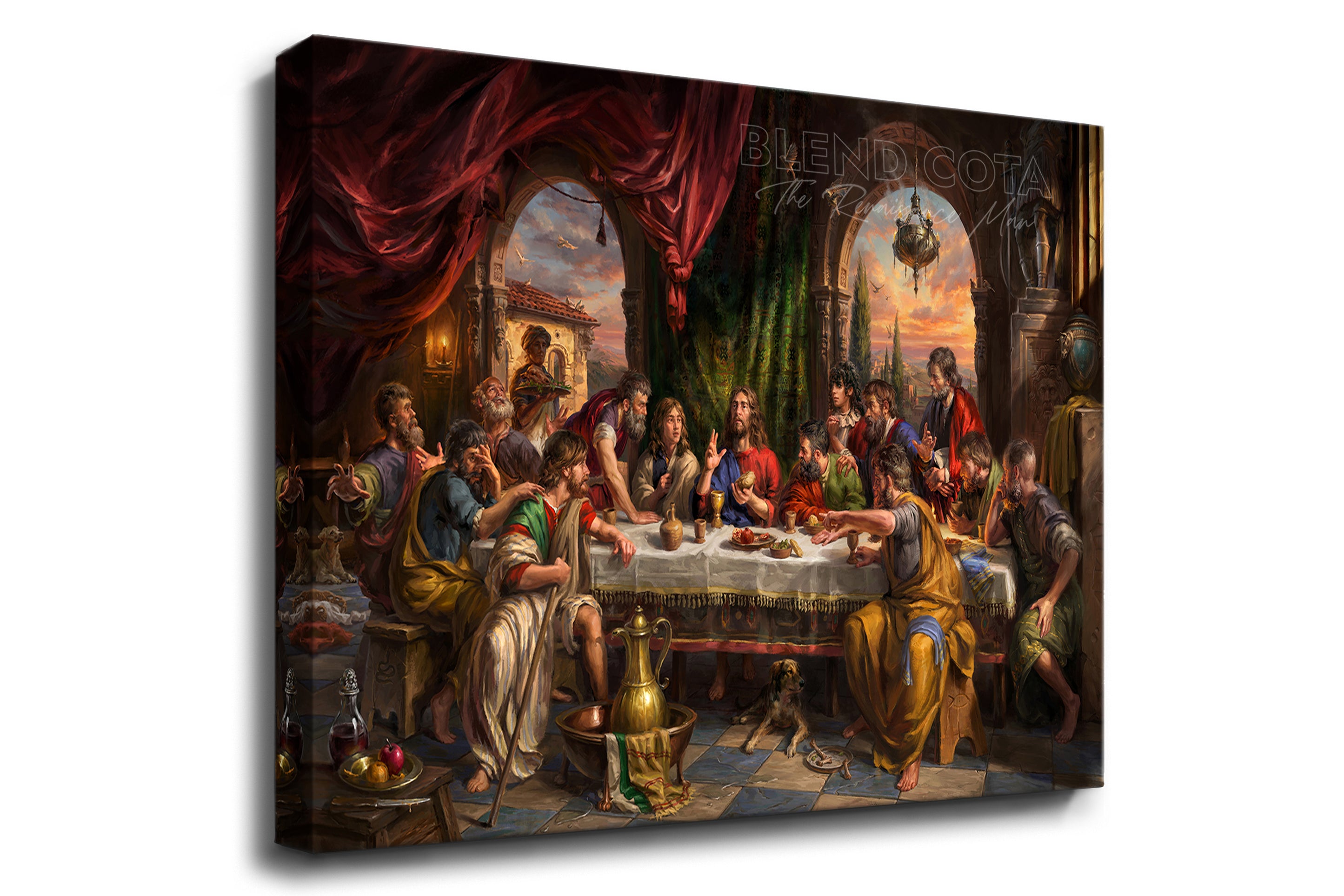 The Last Supper - Blend Cota Art Print on Canvas - Blend Cota Studios