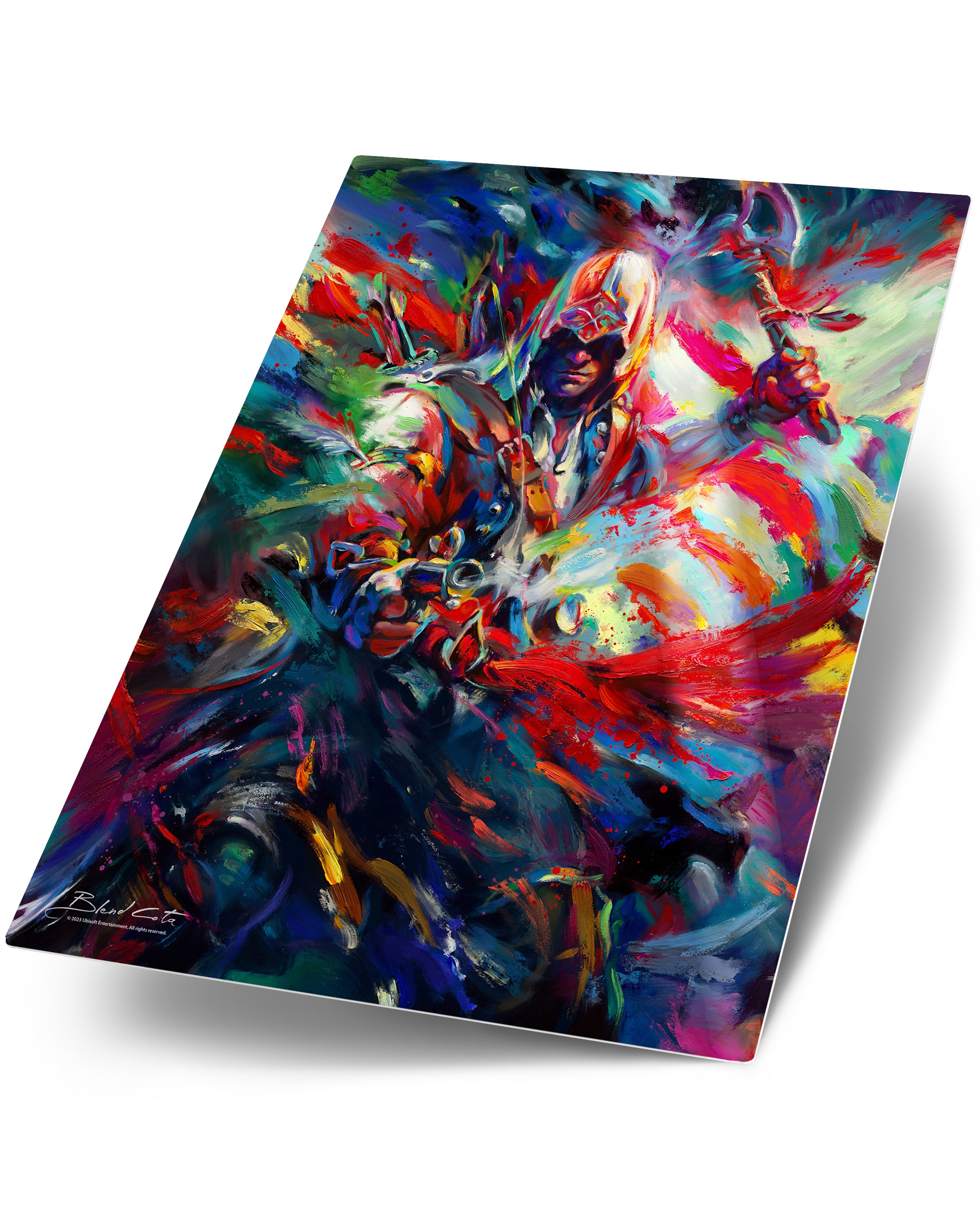 Ac3 Drawing Assassin's Creed® III Connor Kenway (Prints) - Blend Cota Studios