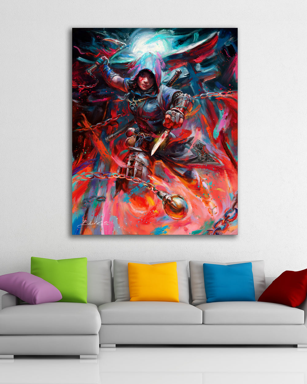 Assassin's Creed® Shadows Naoe (Peinture originale)