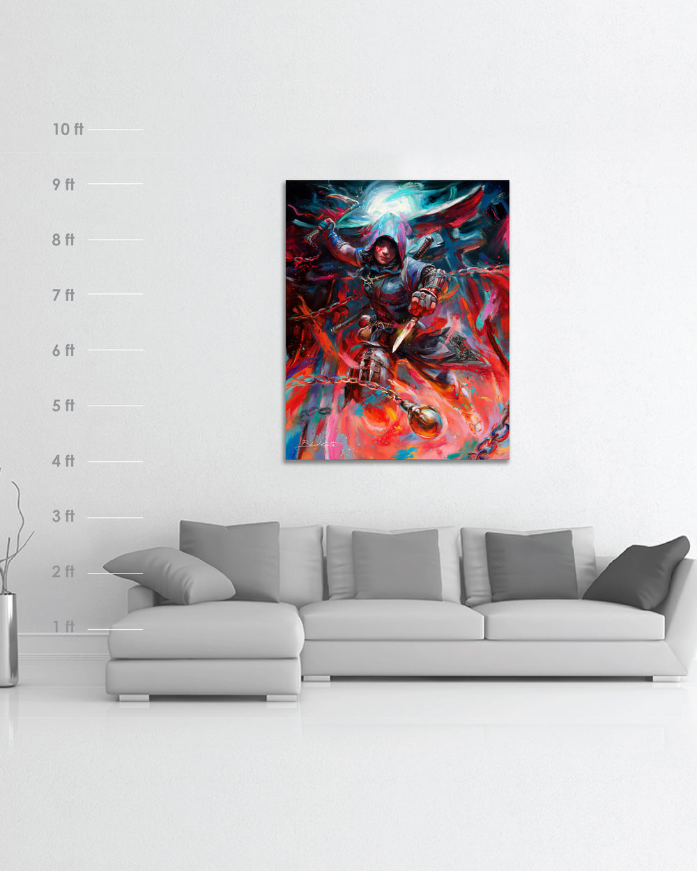 Assassin's Creed® Shadows Naoe (Peinture originale)