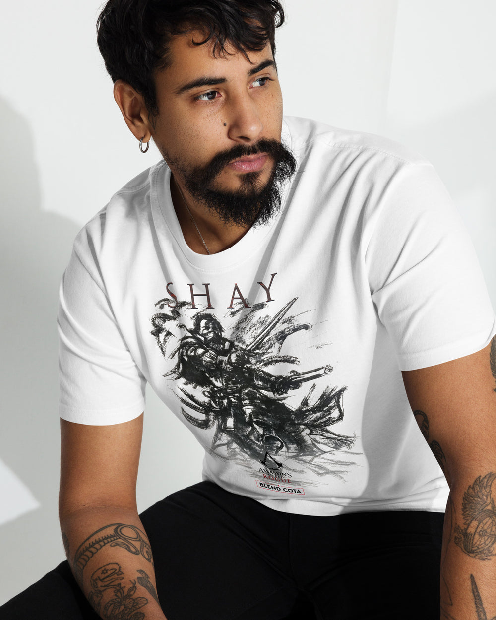 Assassin's Creed® Rogue Shay Cormac Drawing Men’s cotton tee