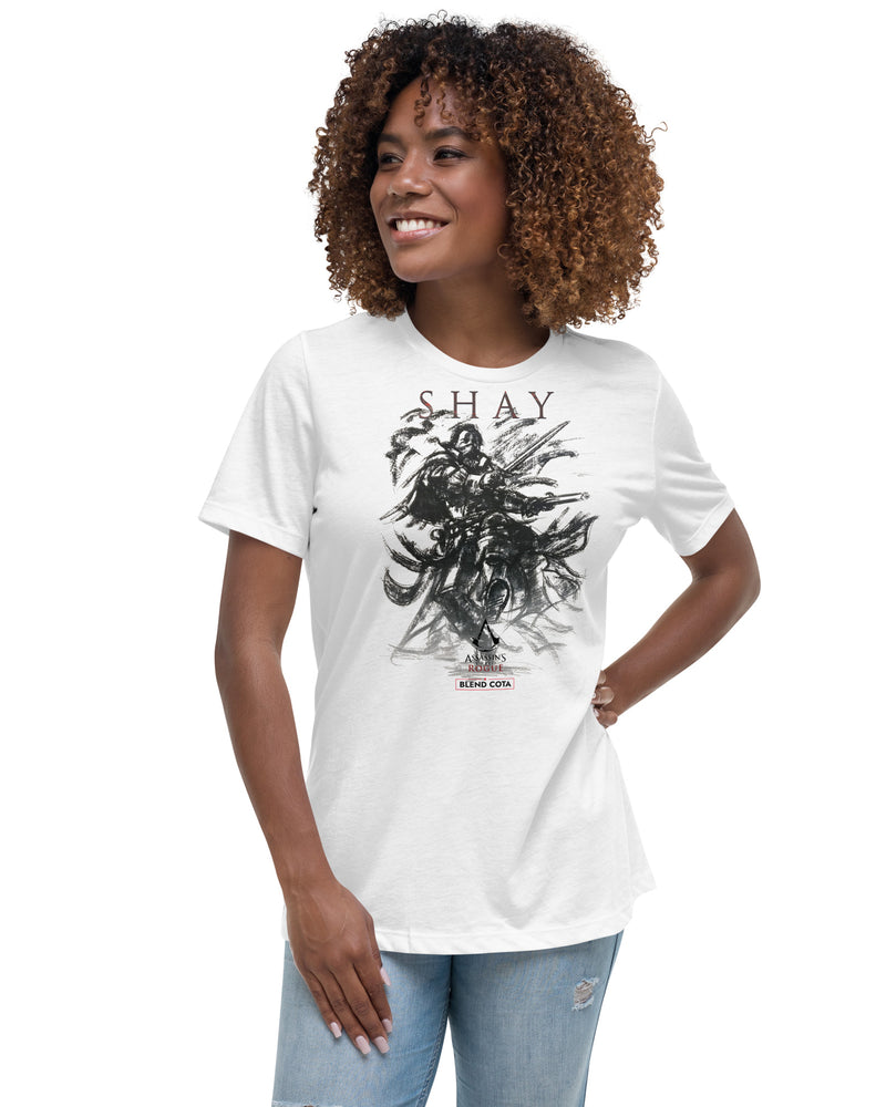 
                  
                    Assassin's Creed® Rogue Shay Cormac Drawing Women’s cotton tee
                  
                