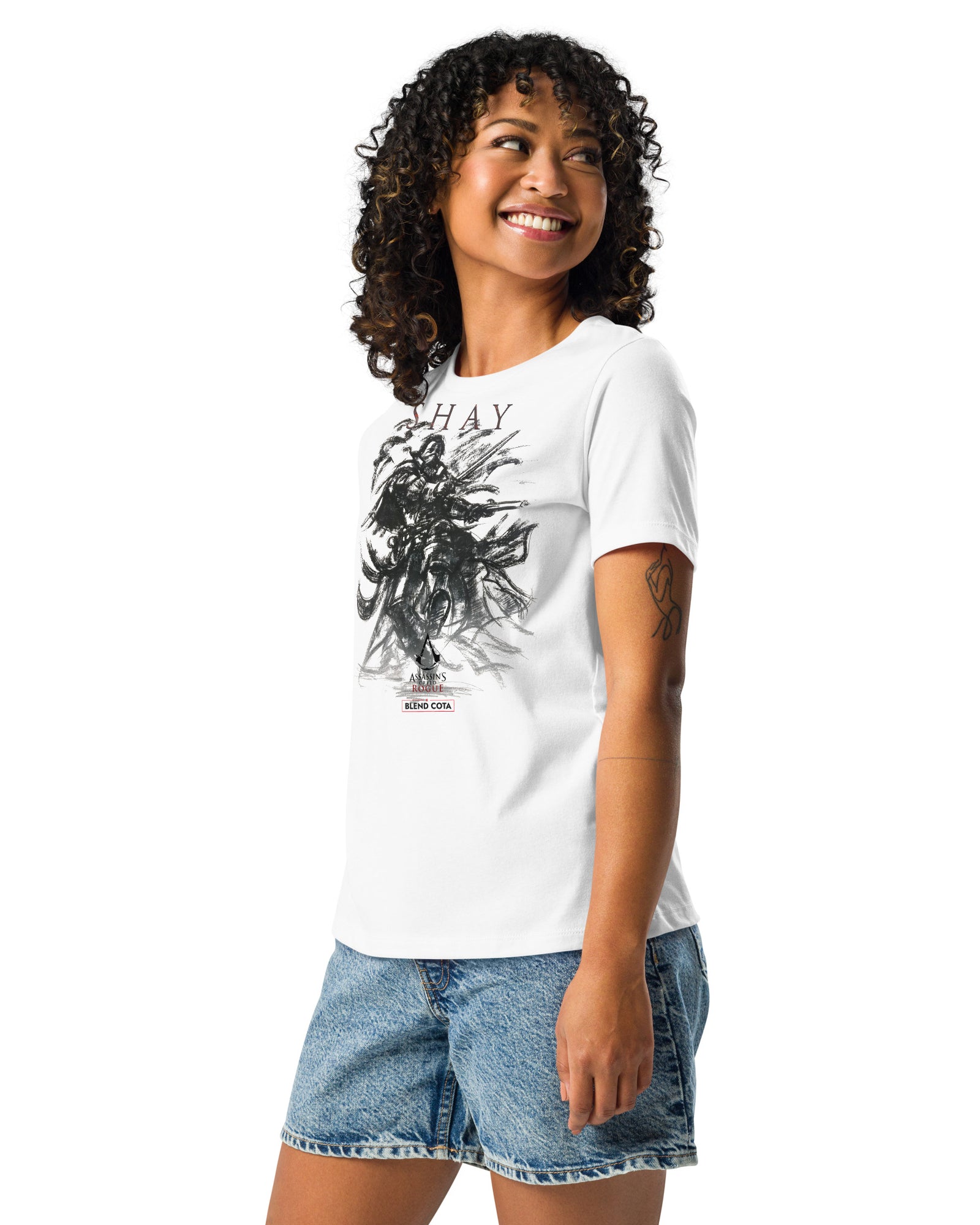 Assassin's Creed® Rogue Shay Cormac Drawing Women’s cotton tee