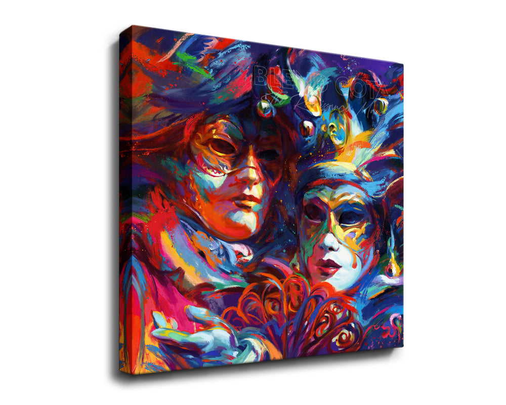 
                  
                    Venetian Masks (Art Print Gallery Wrap)
                  
                