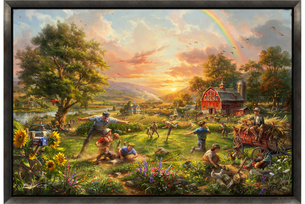 America's Favorite Past Time (Original Painting)