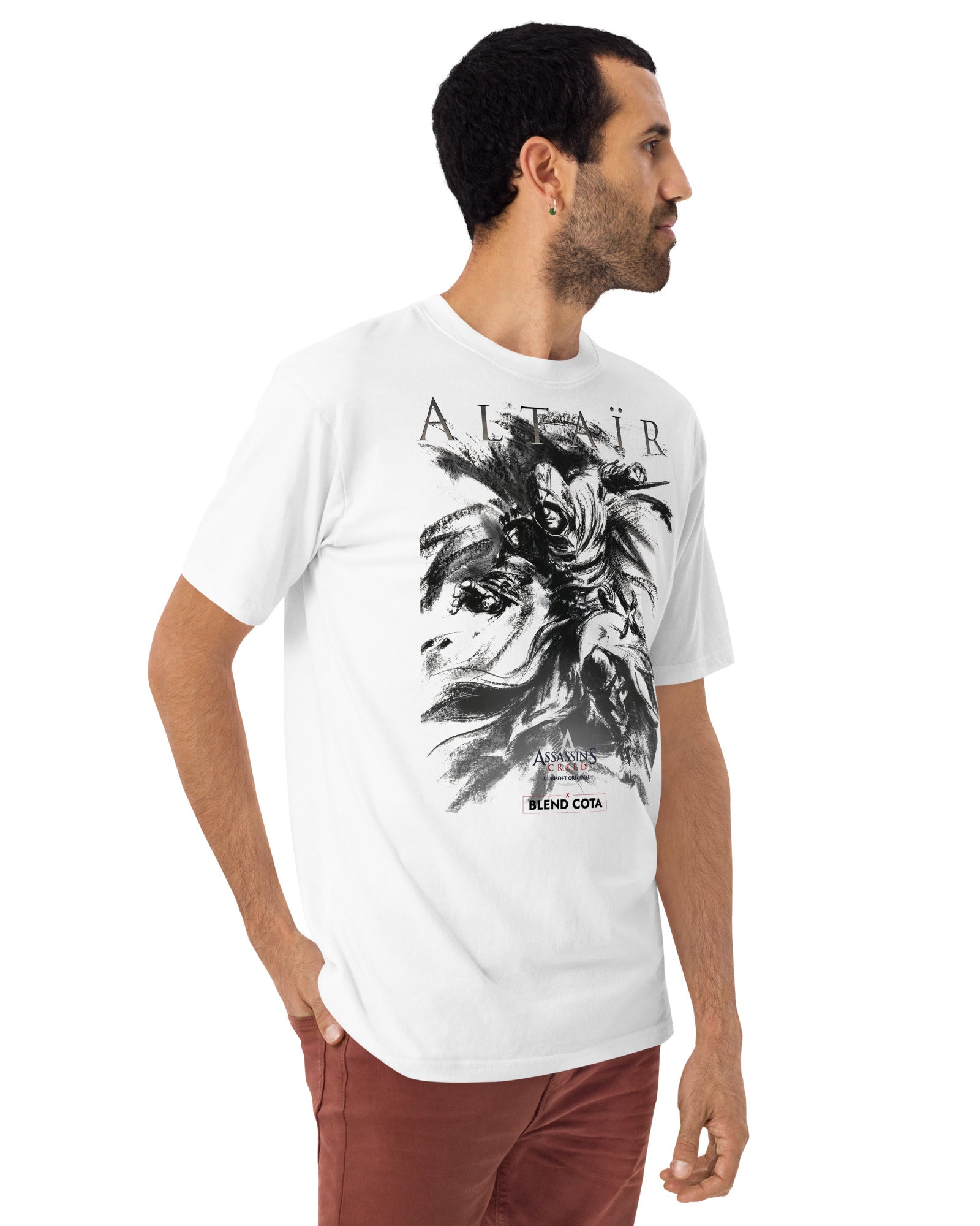 Assassin's Creed® Altaïr Ibn-La'Ahad Drawing Men’s cotton tee