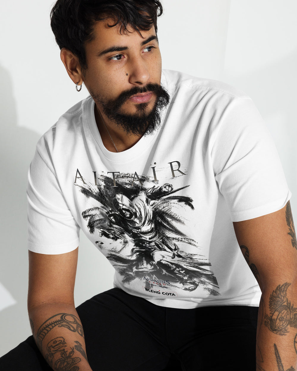 Assassin's Creed® Altaïr Ibn-La'Ahad Drawing Men’s cotton tee