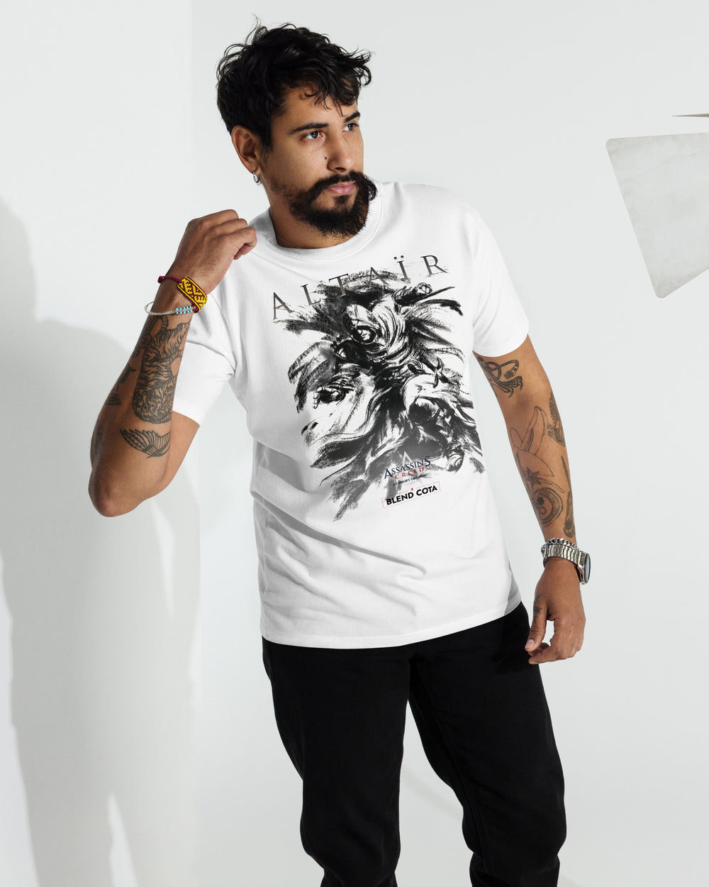 Assassin's Creed® Altaïr Ibn-La'Ahad Drawing Men’s cotton tee