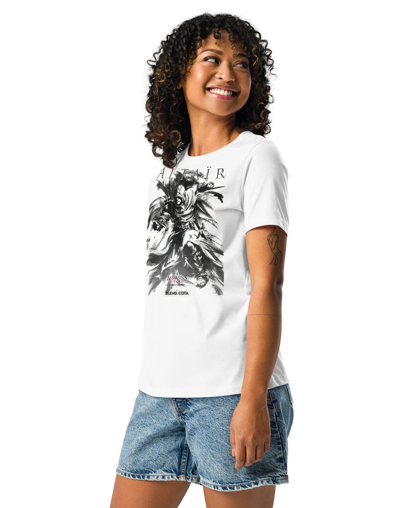 
                  
                    Assassin's Creed® Altaïr Ibn-La'Ahad Drawing Women's cotton tee
                  
                