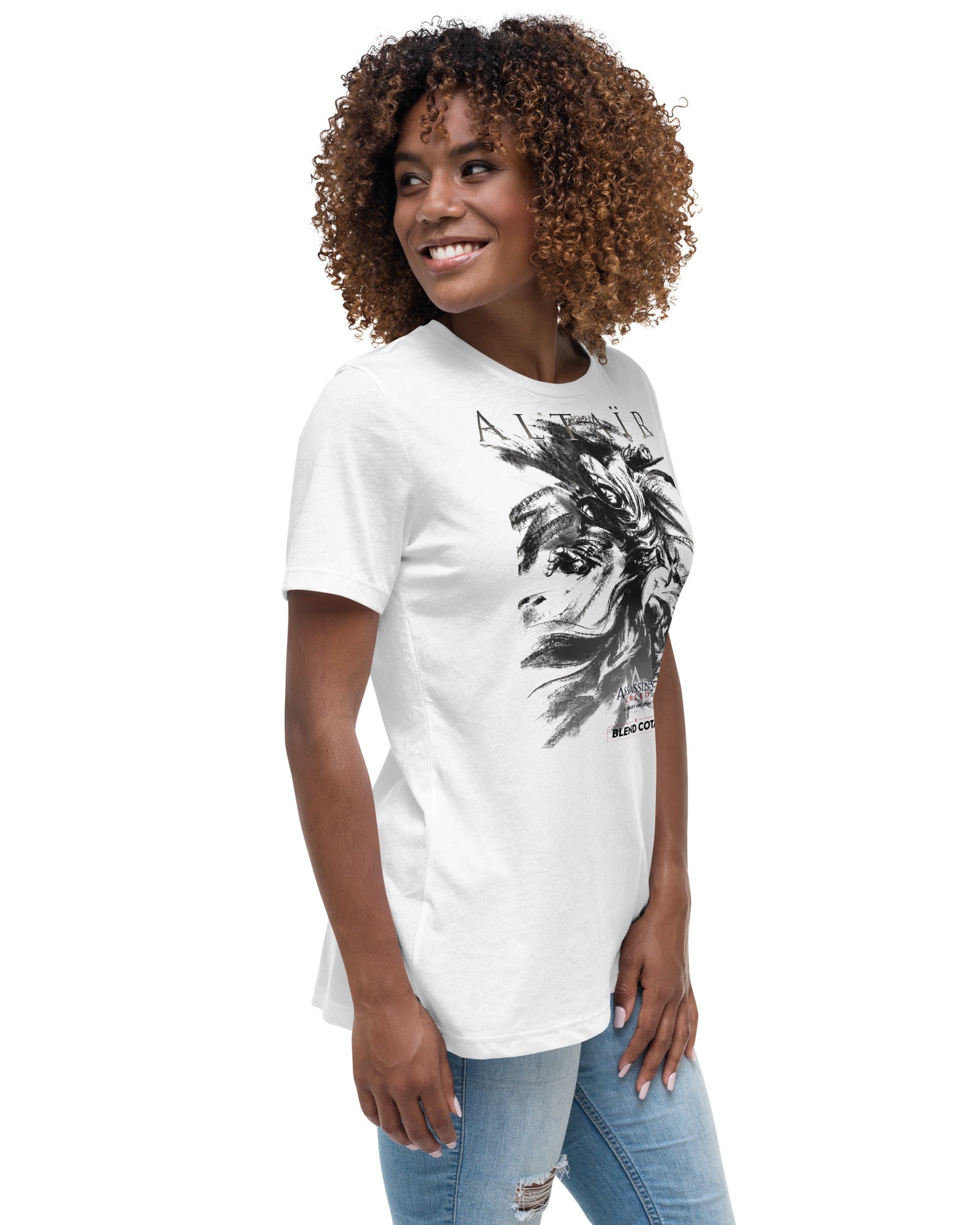 
                  
                    Assassin's Creed® Altaïr Ibn-La'Ahad Drawing Women's cotton tee
                  
                