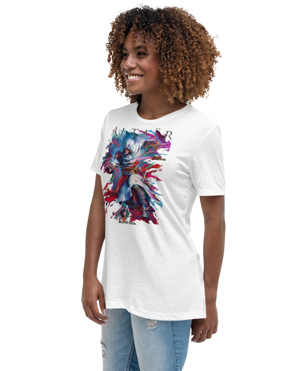 Assassin's Creed® Altaïr Ibn-La'Ahad Women's cotton tee