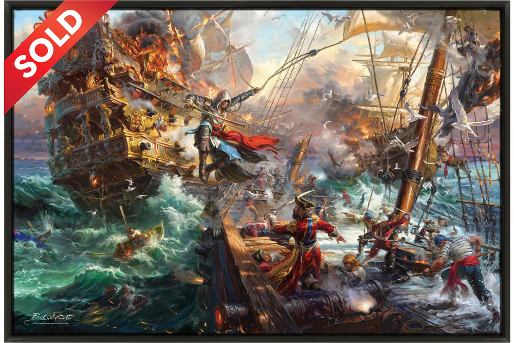 Assassin's Creed® Black Flag (Limited Edition Canvas)