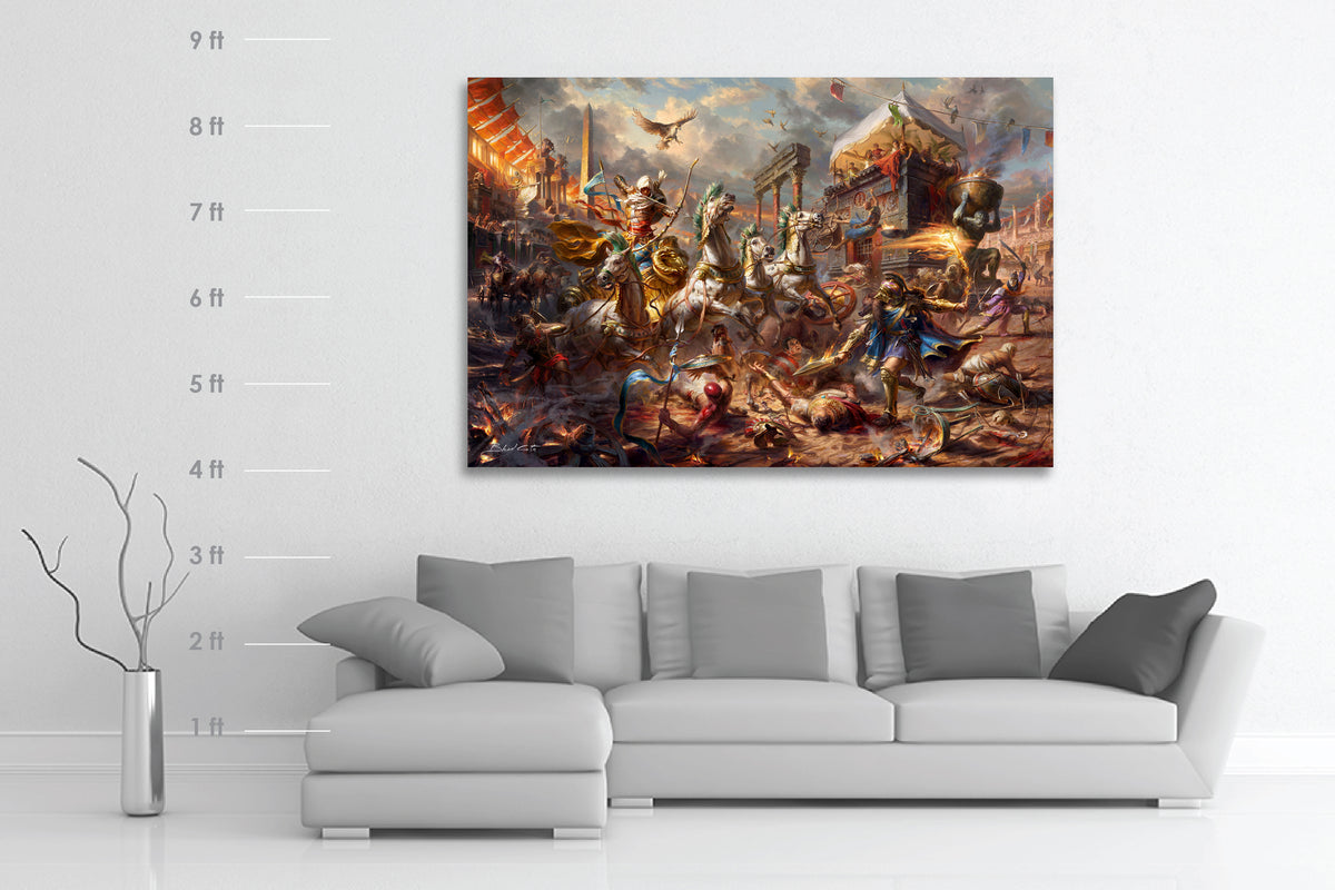 Assassin's Creed® Origins (Original Painting) - Blend Cota Studios