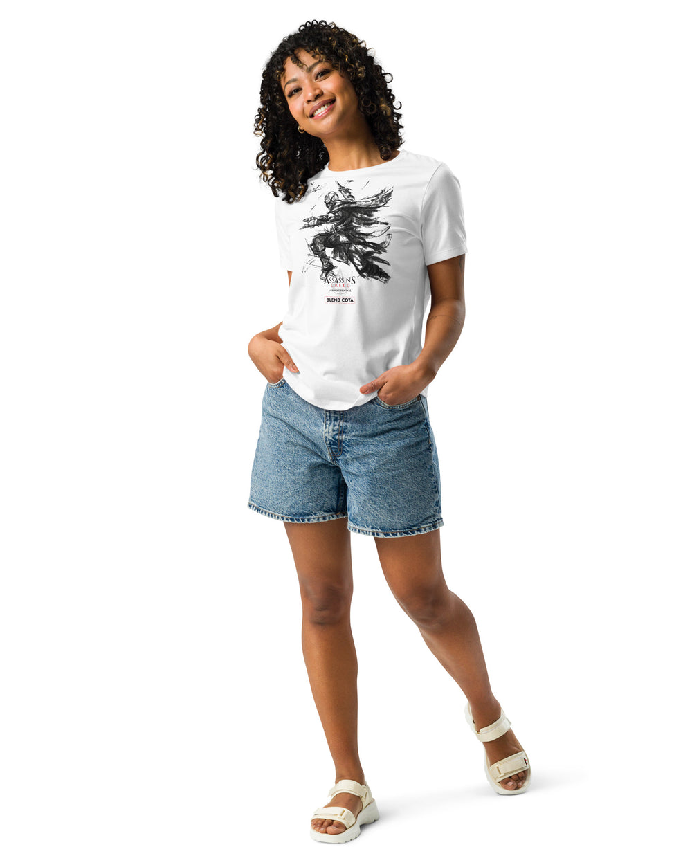 Assassin's Creed® Ezio Auditore Drawing Women’s cotton tee