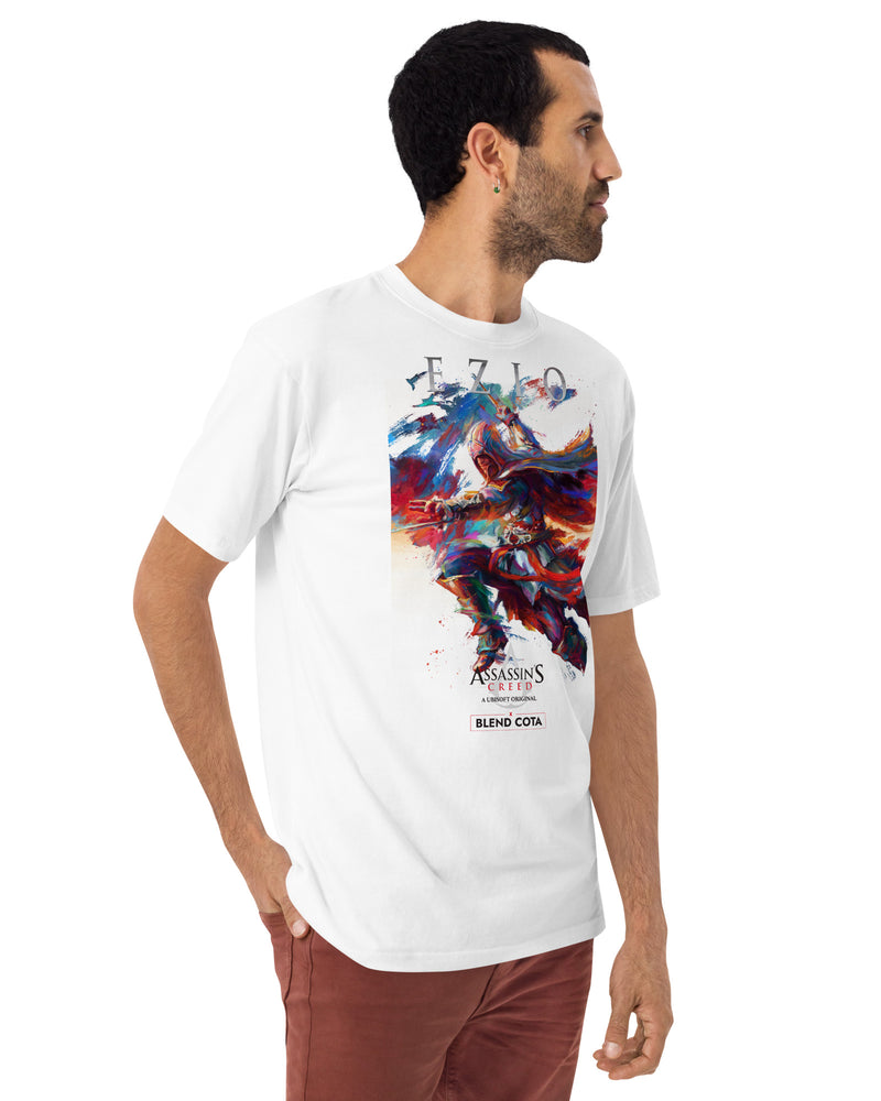 
                  
                    Assassin's Creed® Ezio Auditore Men’s cotton tee
                  
                