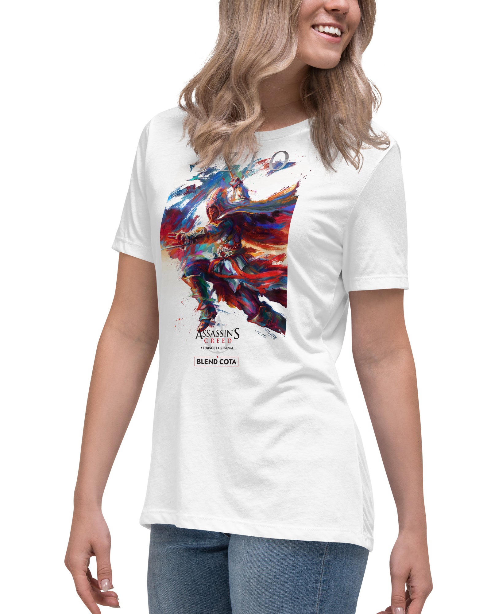 T-shirt en coton pour femme Assassin's Creed® Ezio Auditore