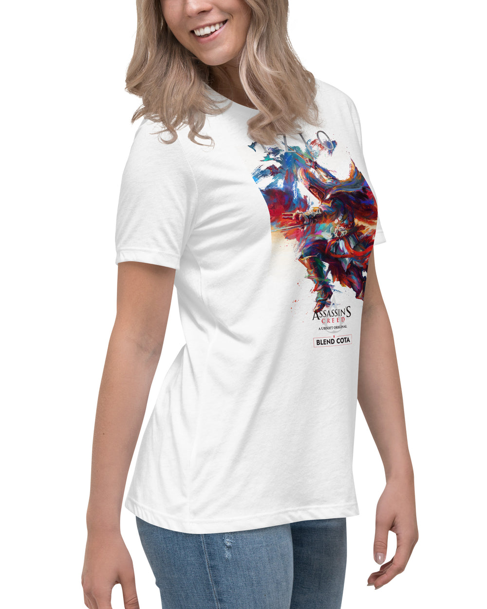 T-shirt en coton pour femme Assassin's Creed® Ezio Auditore