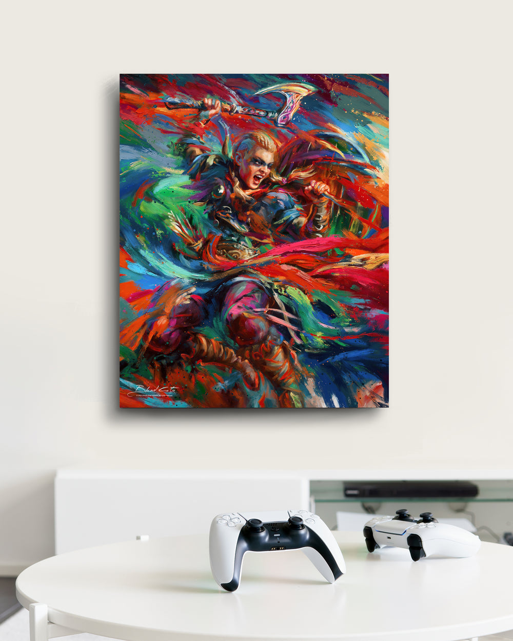 Assassin's Creed® Valhalla Eivor Varinsdottir (Toile en édition limitée)
