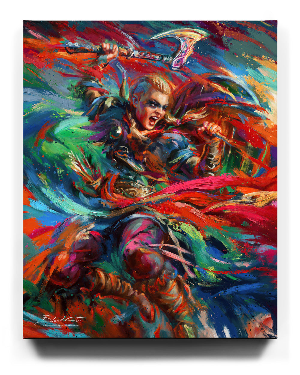 Assassin's Creed® Valhalla Eivor Varinsdottir (Toile en édition limitée)