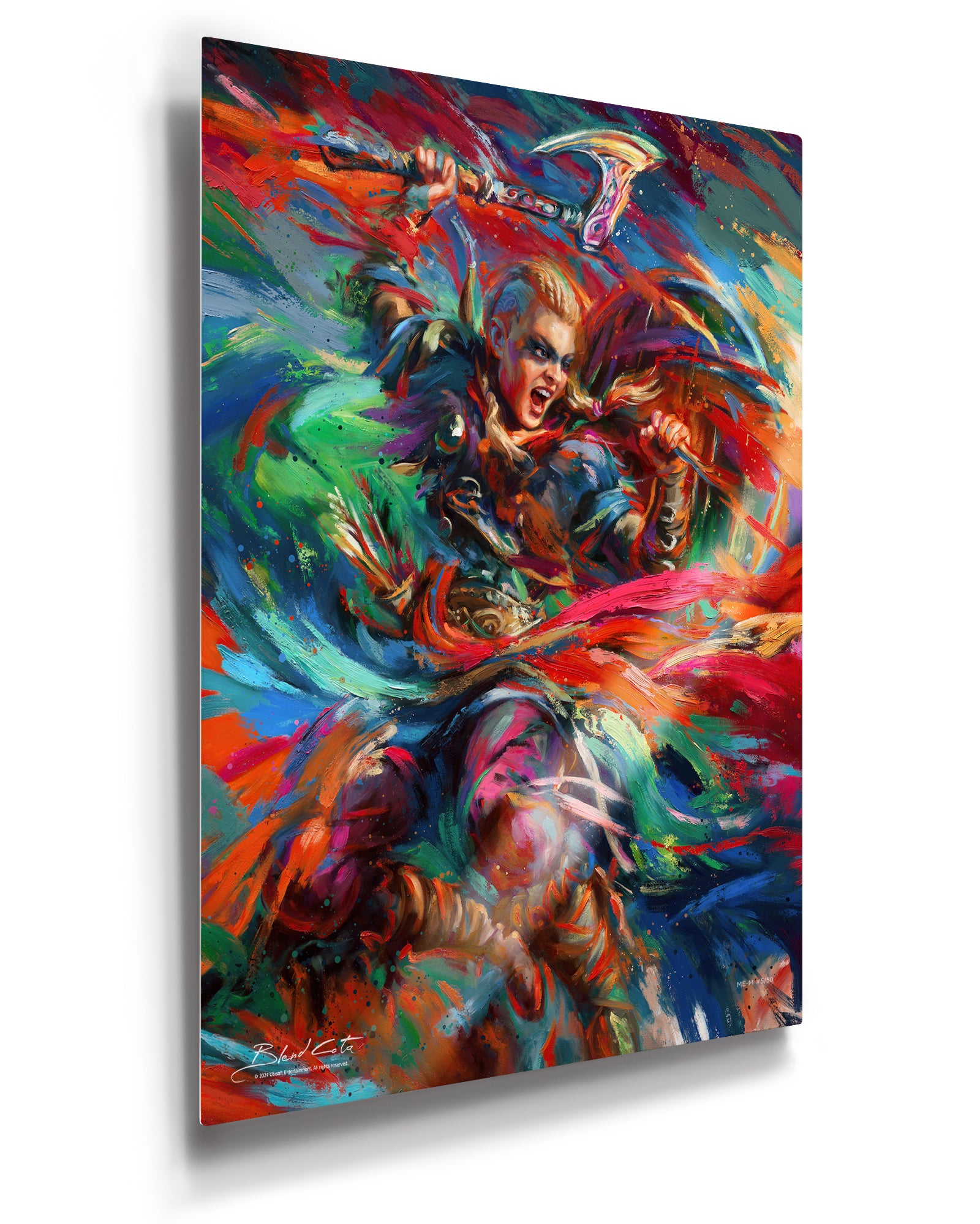 Limited edition Displate - Eivor Rising - Ubisoft - New (Unopened Limited edition Displate - Eivor Rising - Ubisoft - New (Unopened