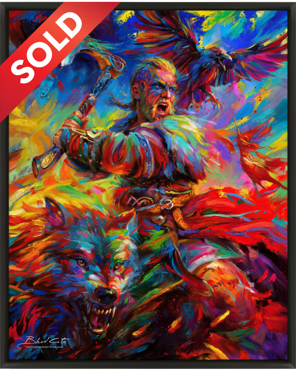 Assassin's Creed® Valhalla Eivor Varinsdottir Male (Limited Edition Canvas)