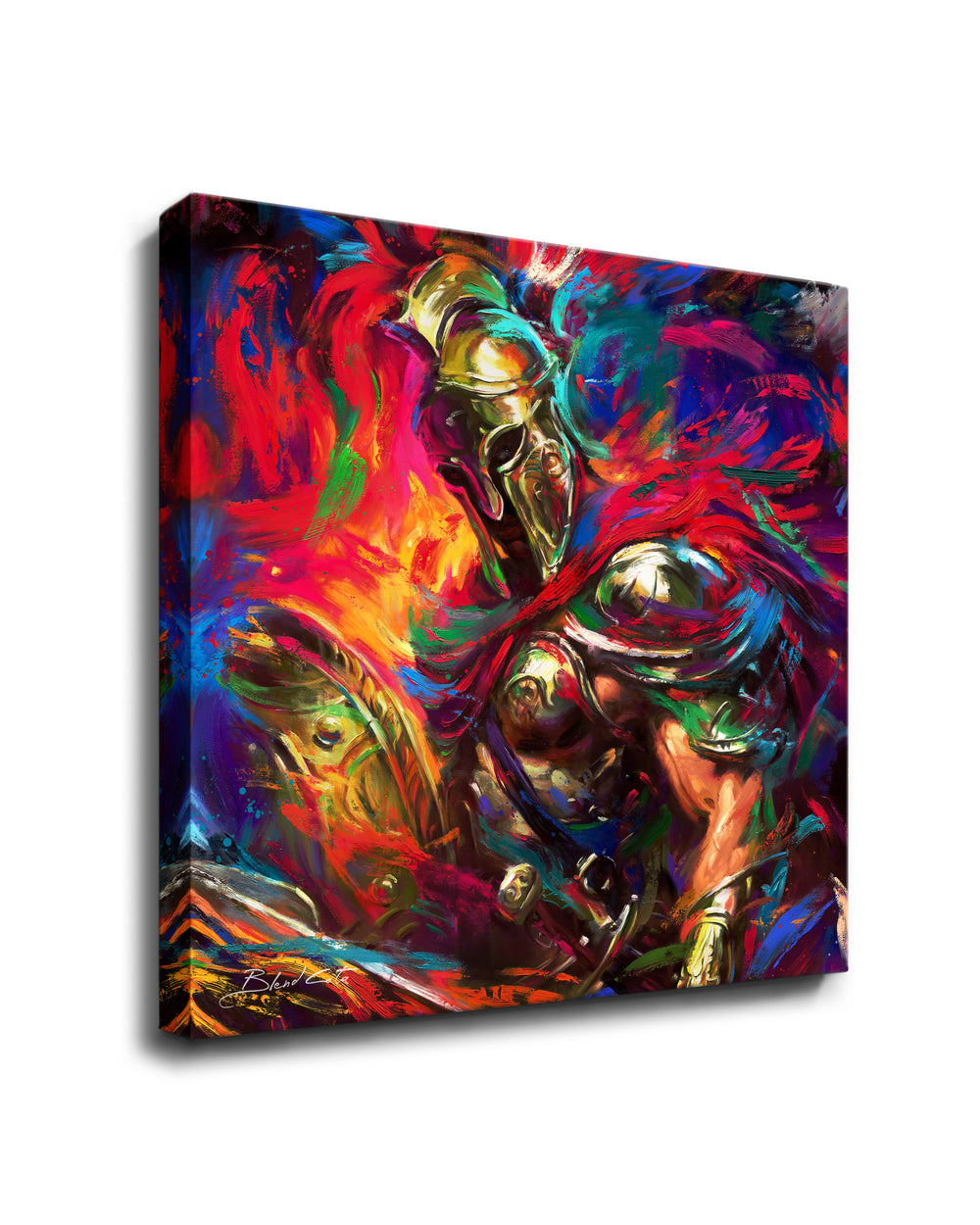 The Illyrian Warrior (Art Print Gallery Wrap)