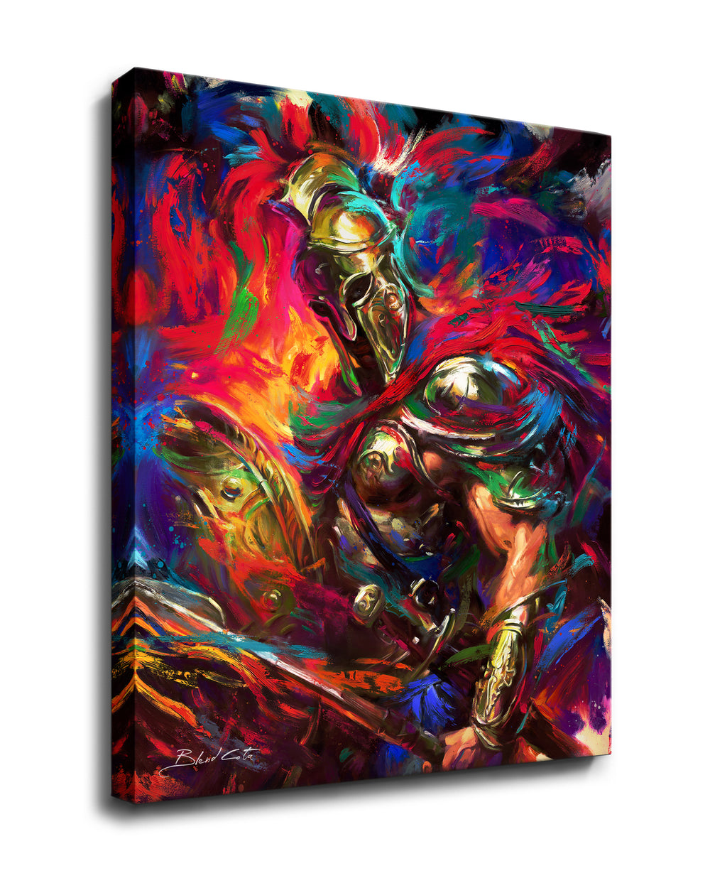 The Illyrian Warrior (Art Print Gallery Wrap)