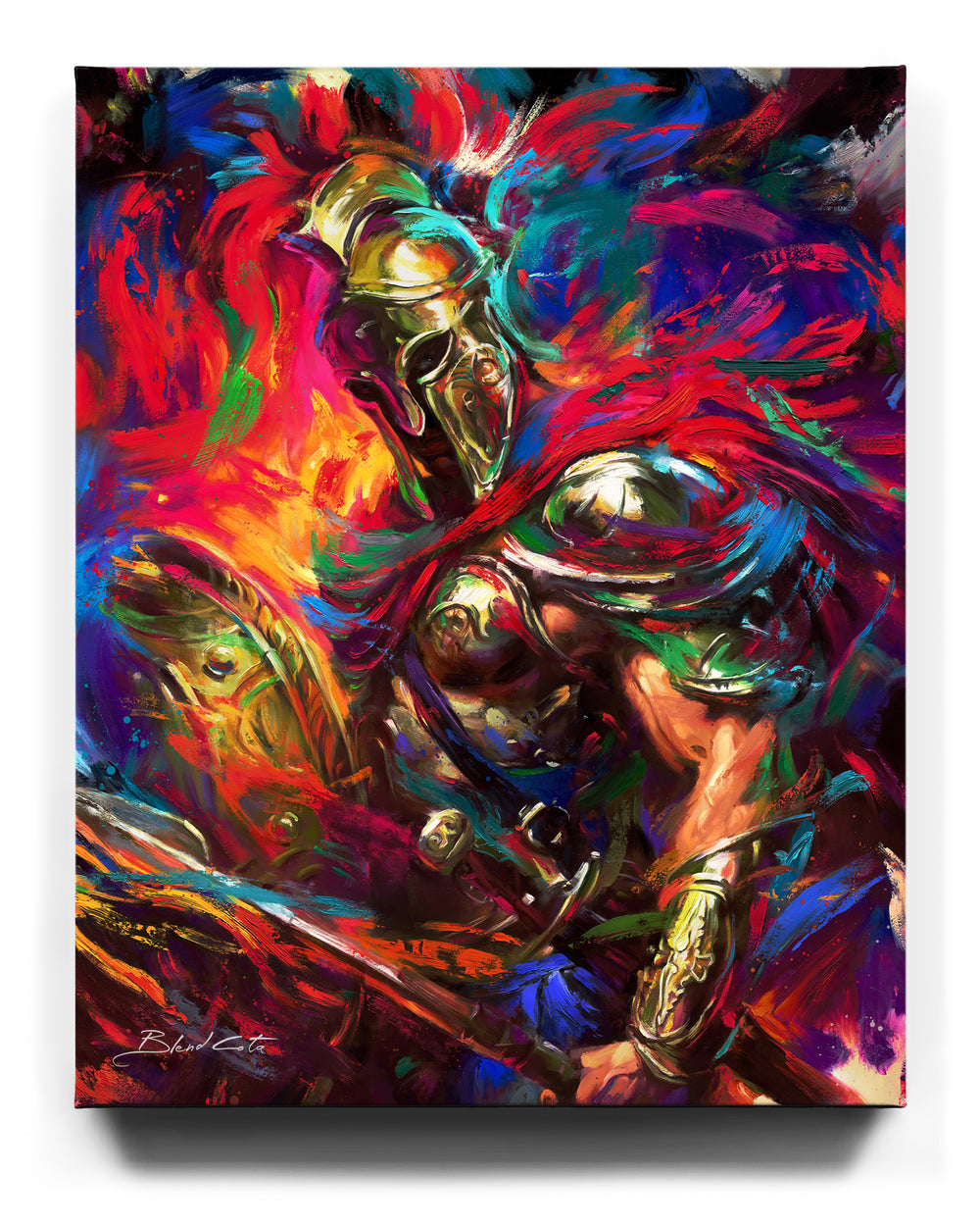 The Illyrian Warrior (Limited Edition Canvas)
