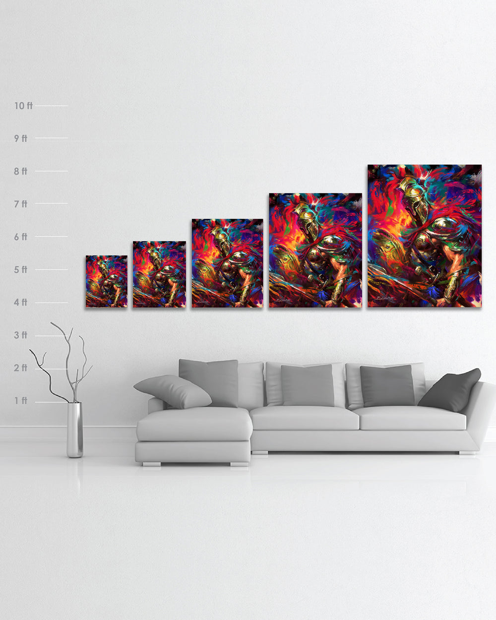 The Illyrian Warrior (Limited Edition Canvas)