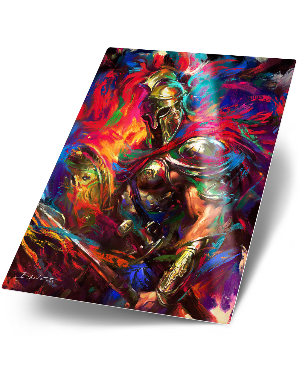The Illyrian Warrior (Art Print Metal)