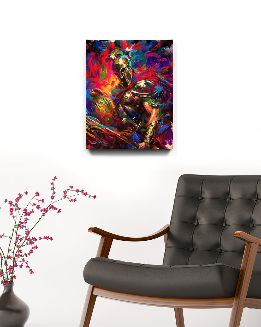 The Illyrian Warrior (Art Print Metal)