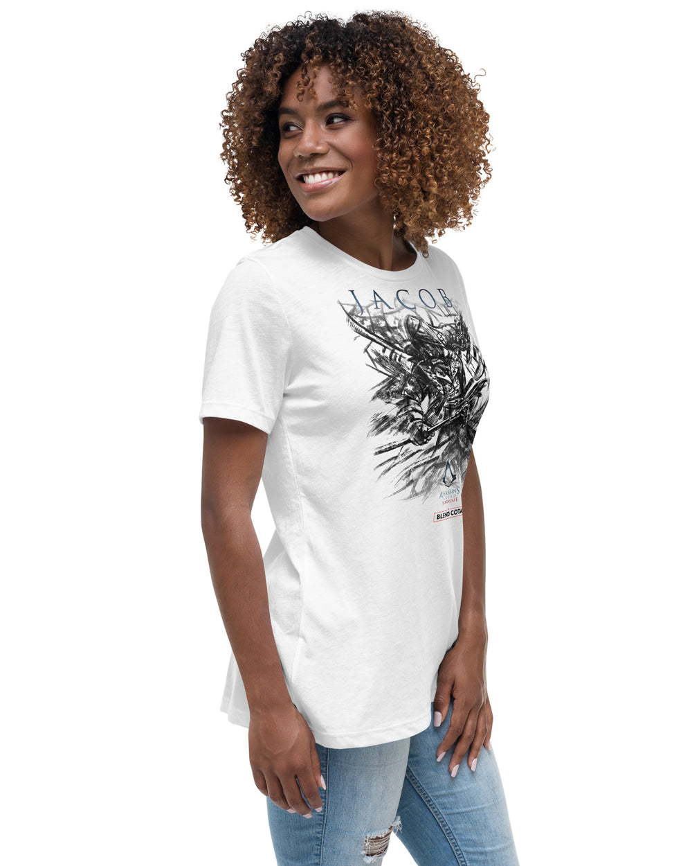 Assassin's Creed® Syndicate Jacob Frye Hooded Drawing Women’s cotton tee