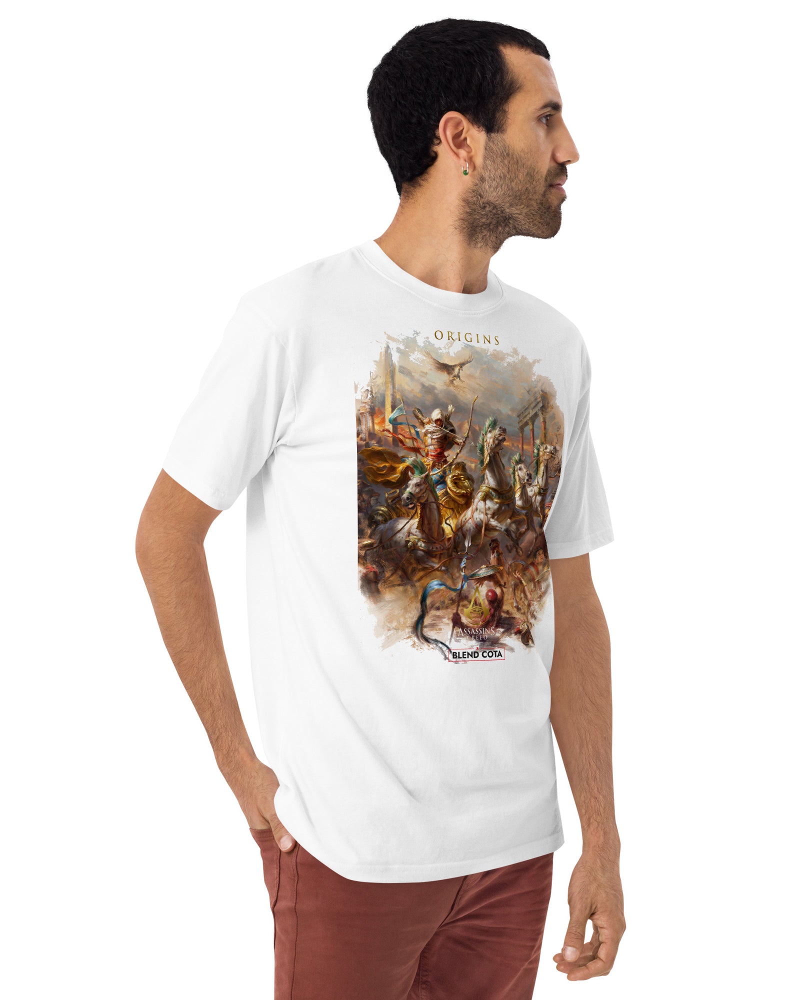 
                  
                    Assassin's Creed® Origins Men’s cotton tee
                  
                