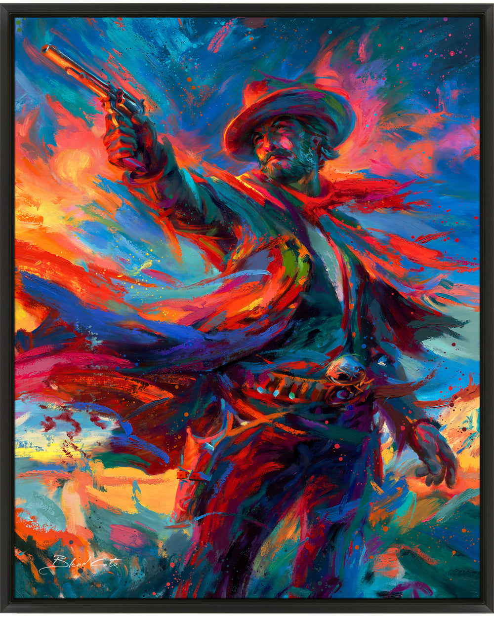 The Gunslinger (Limited Edition Canvas)