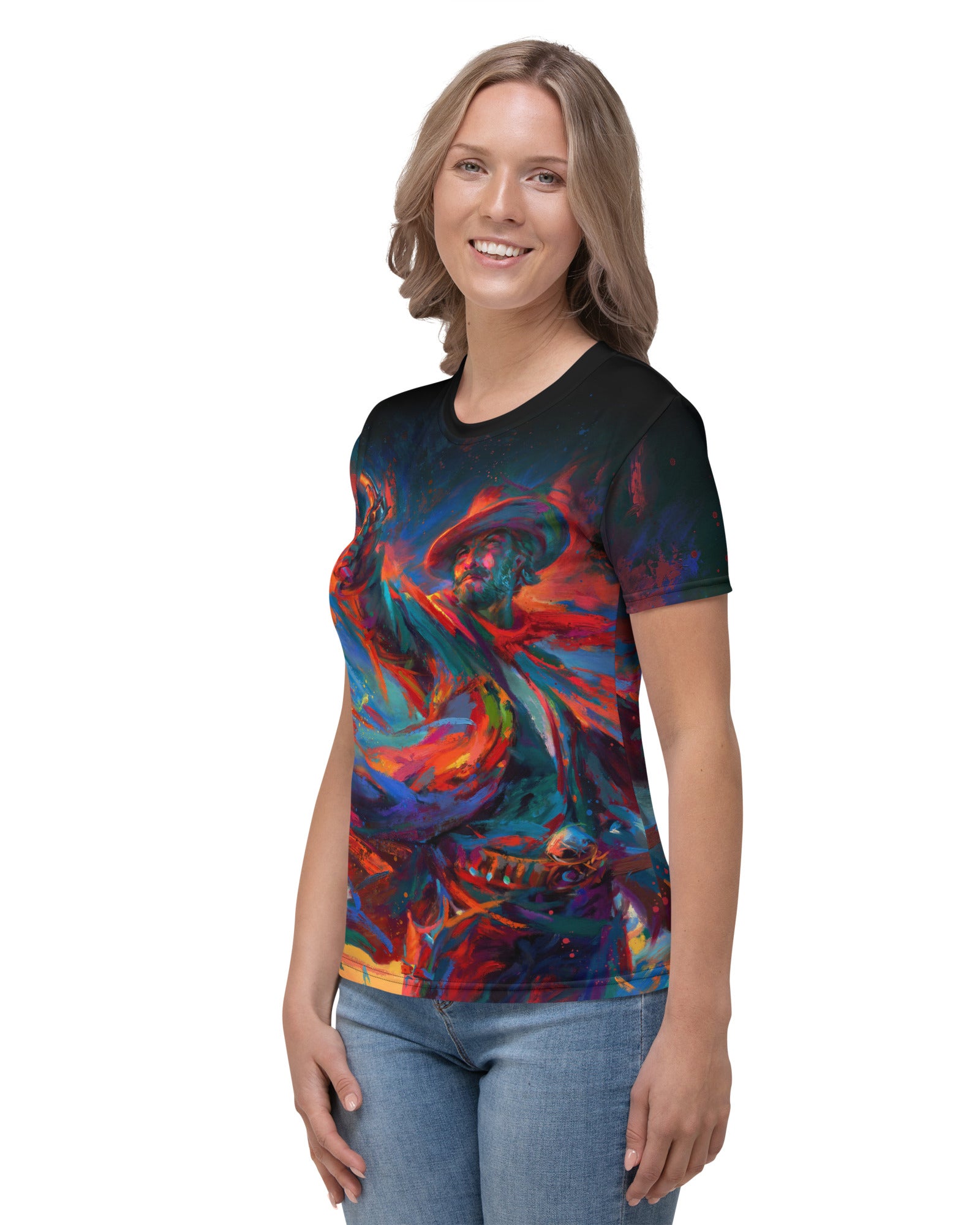 
                  
                    The Gunslinger Women's T-Shirt
                  
                