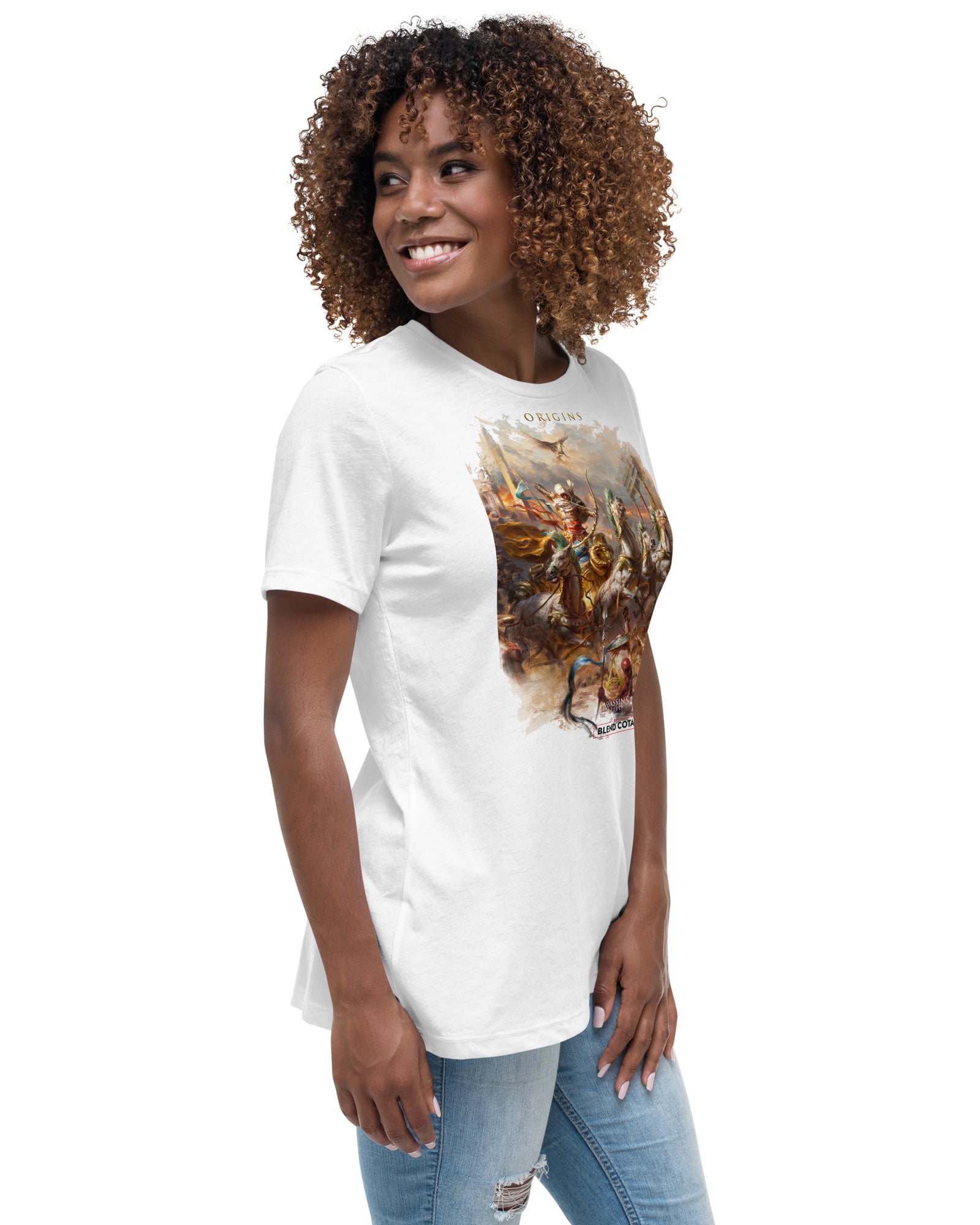 
                  
                    Assassin's Creed® Origins Women's cotton tee
                  
                