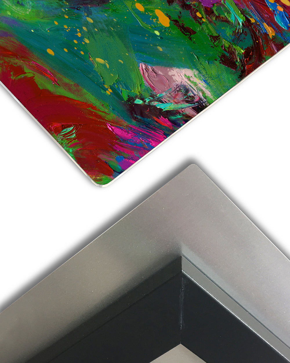 For The Love of God | Jesus Crucifixion - Blend Cota Limited Edition Art on Metal - Blend Cota Studios - Close up