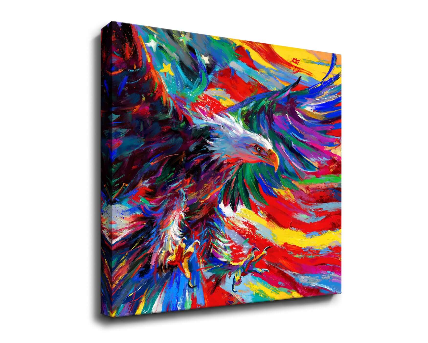
                  
                    Eagle of Freedom - Blend Cota Art Print on Canvas - Blend Cota Studios
                  
                