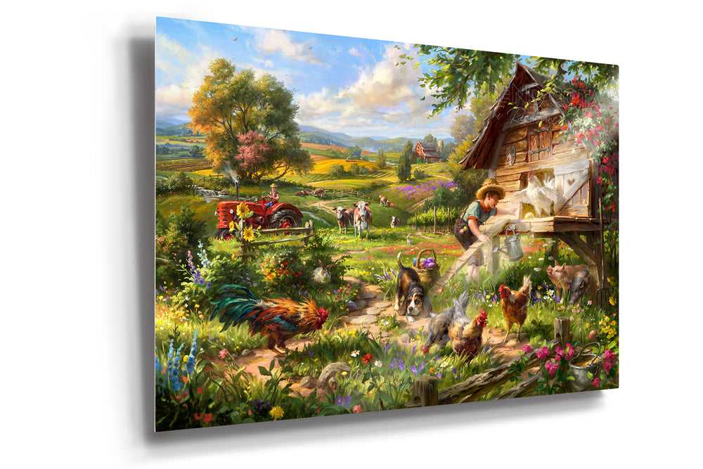 The Joy of Easter - Blend Cota Limited Edition Art on Metal - Blend Cota Studios 