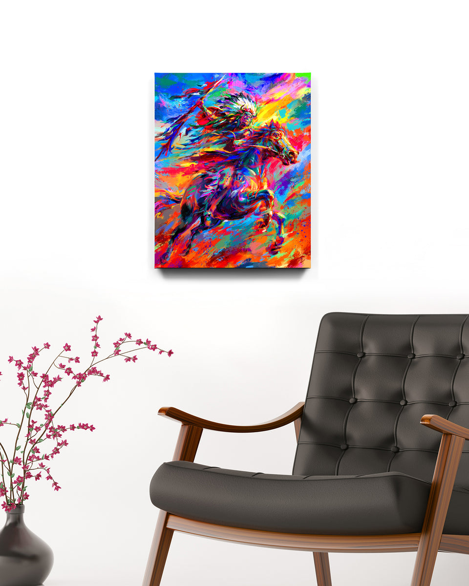Geronimo (Art Print Framed) - Blend Cota Studios