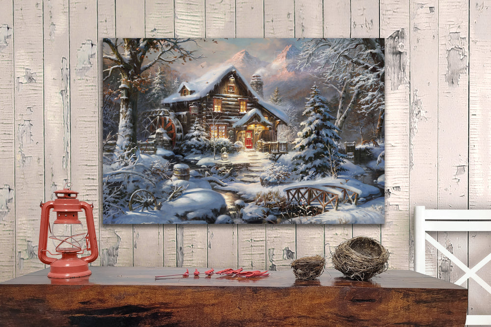 Winterberry Mill (Original Painting)