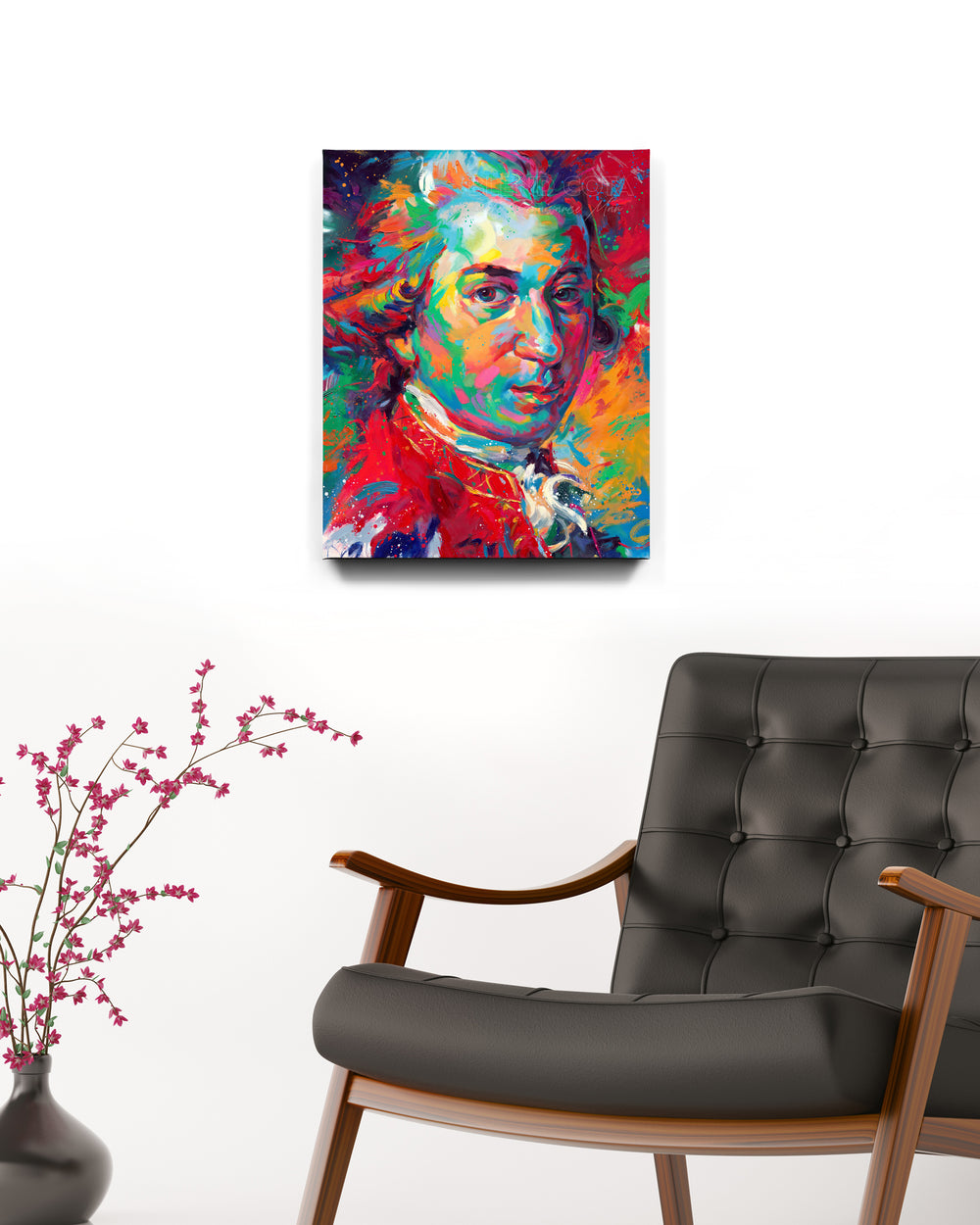 Mozart - Requiem Unfinished - Blend Cota Art Print on Metal - Blend Cota Studios