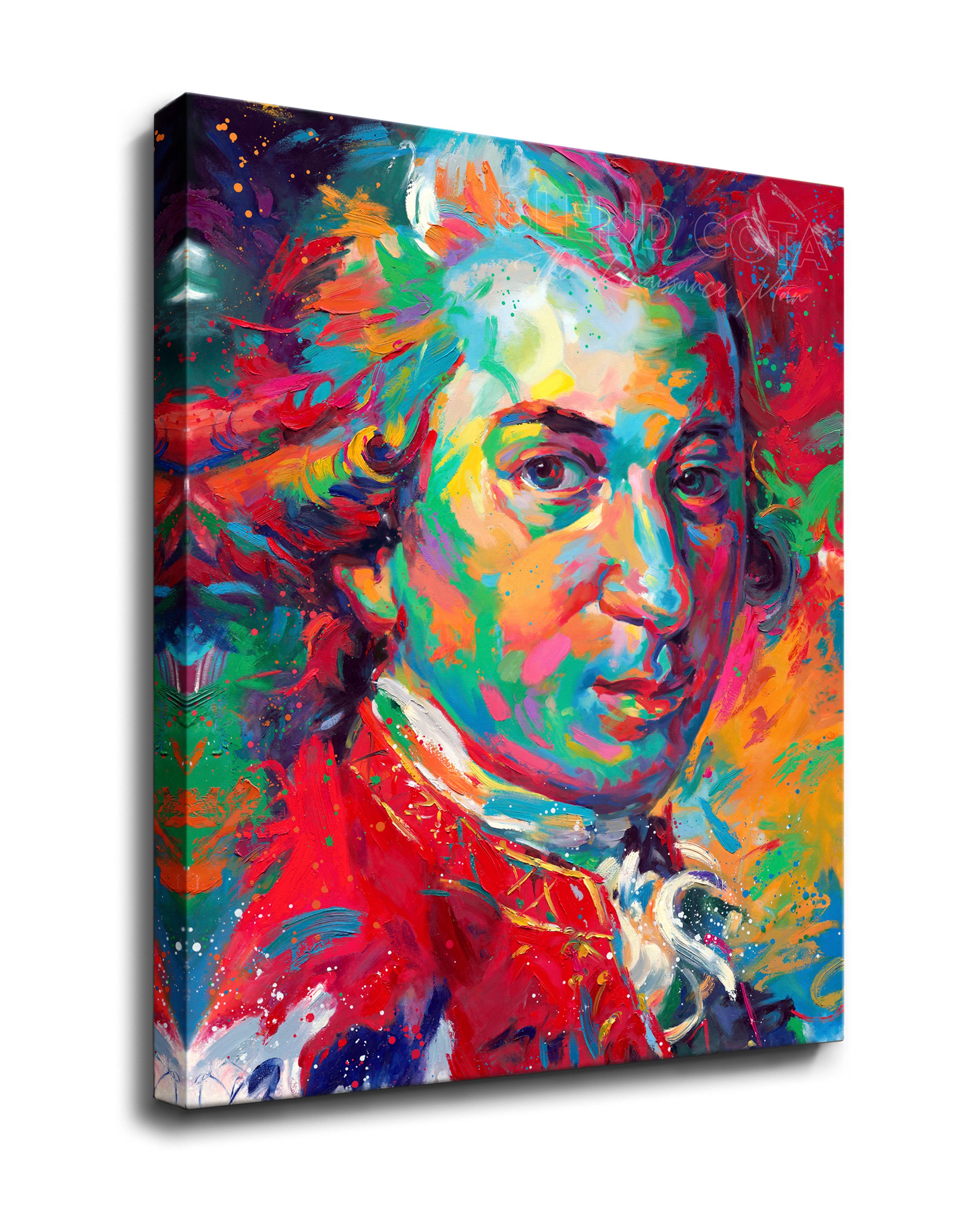 Mozart - Requiem Unfinished - Blend Cota Art Print on Canvas - Blend Cota Studios