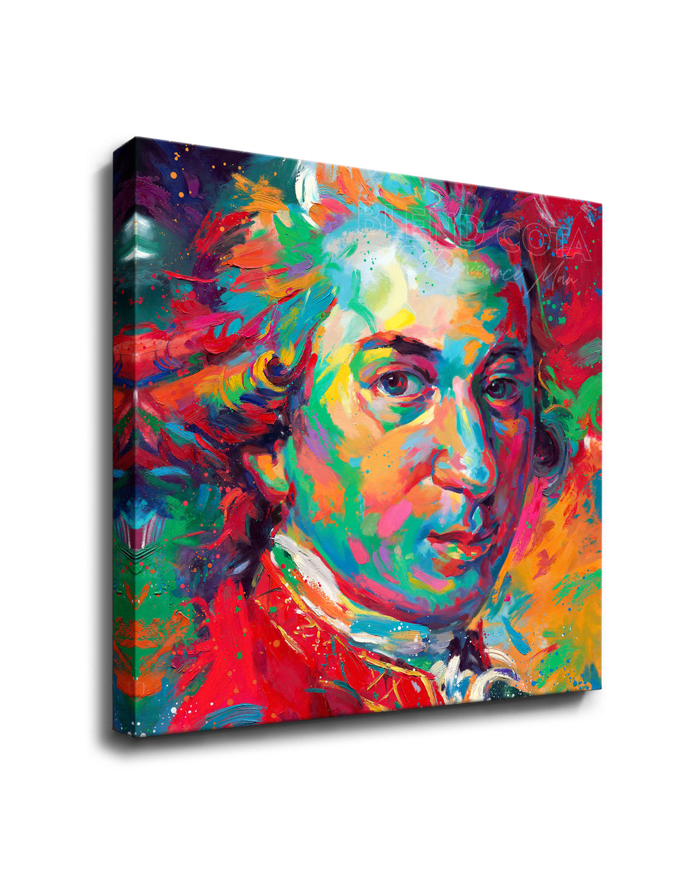 Mozart - Requiem Unfinished - Blend Cota Art Print on Canvas - Blend Cota Studios