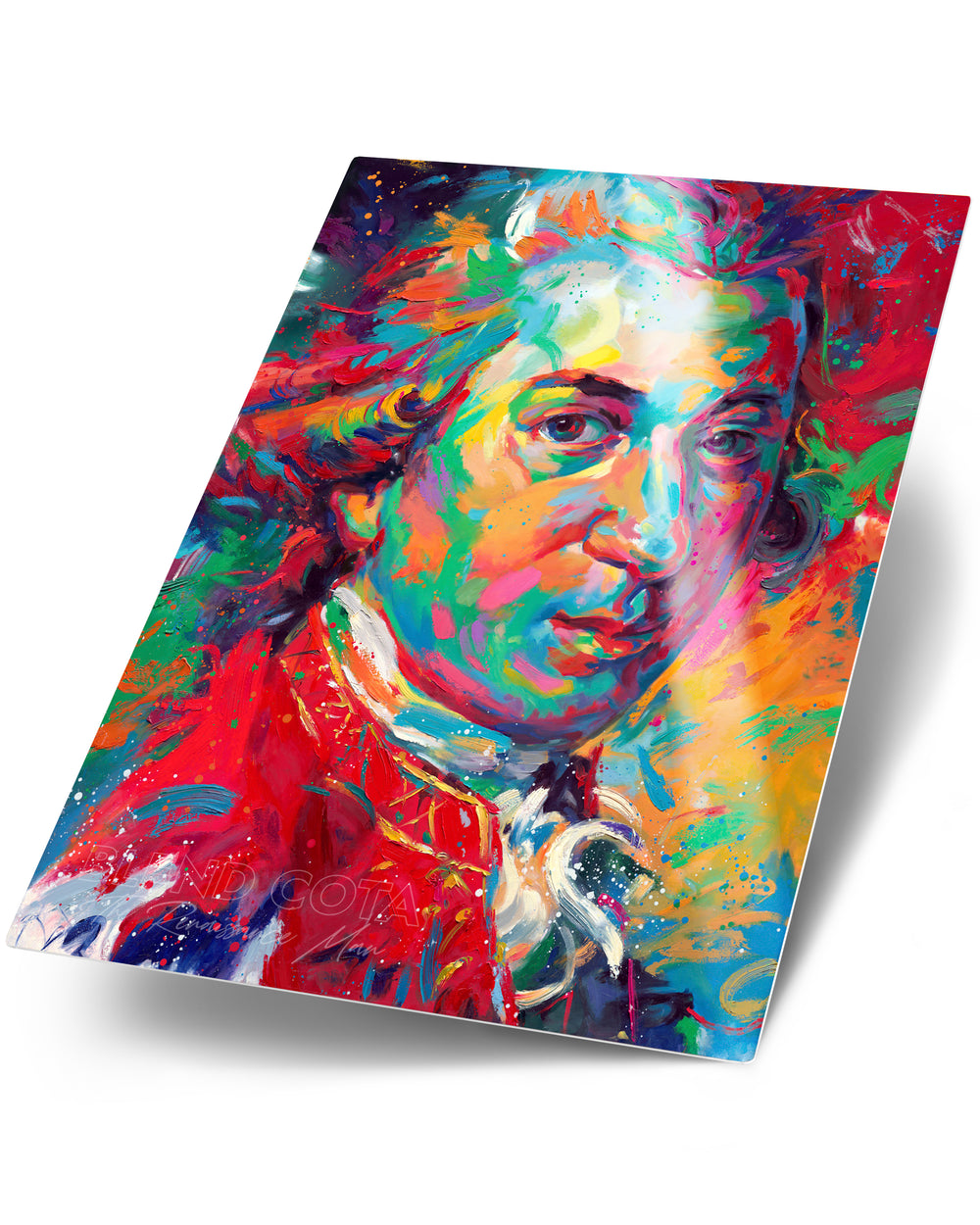 Mozart - Requiem Unfinished - Blend Cota Art Print on Metal - Blend Cota Studios