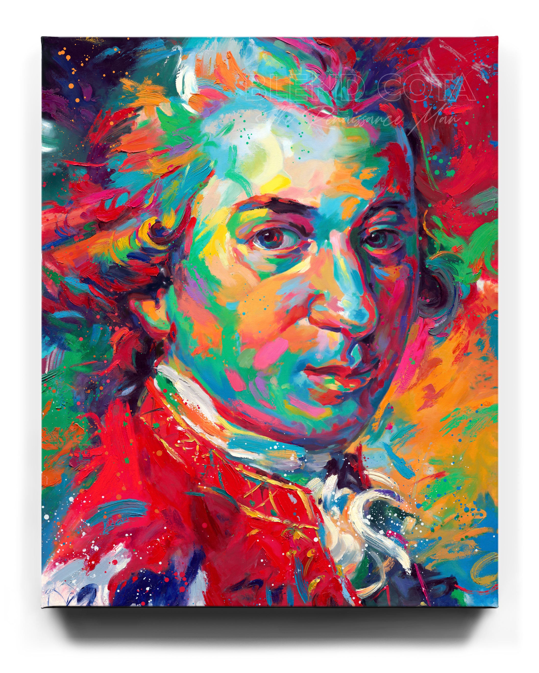 Mozart - Requiem Unfinished - Blend Cota Limited Edition Art on Canvas - Blend Cota Studios