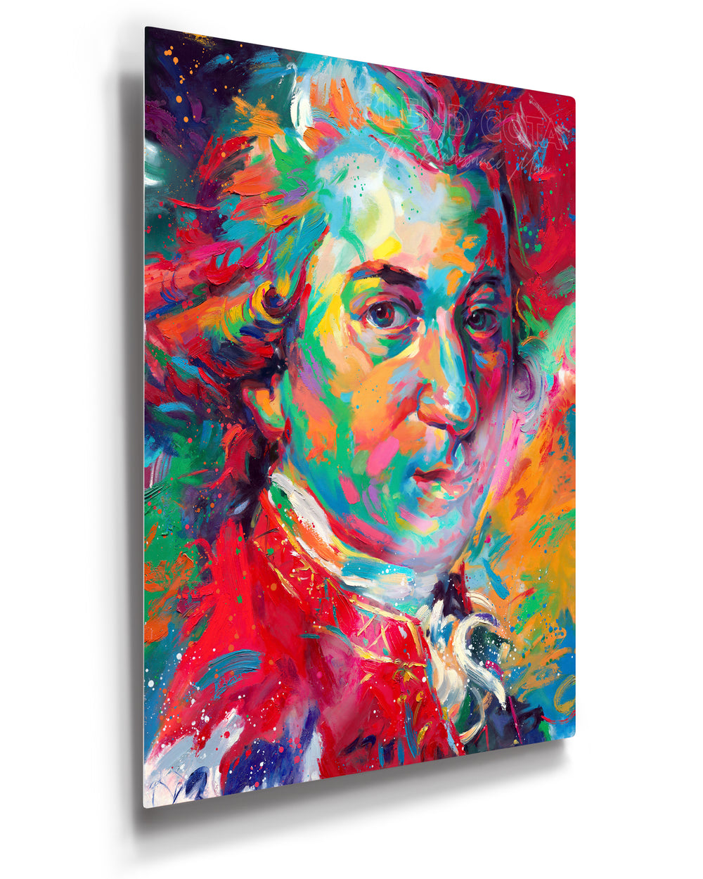 Mozart - Requiem Unfinished - Blend Cota Limited Edition Art on Metal - Blend Cota Studios 